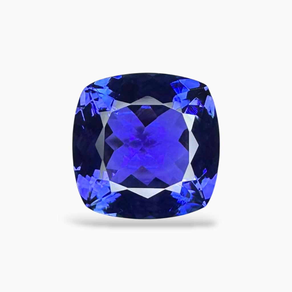 Tanzanite Cushion Stone 7.99 Carats 12.2 X 12.1 mm