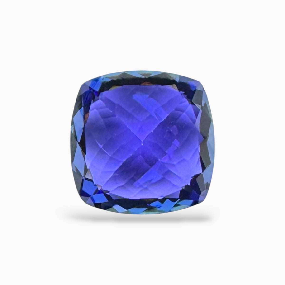 Tanzanite Cushion Stone 7.99 Carats 12.2 X 12.1 mm