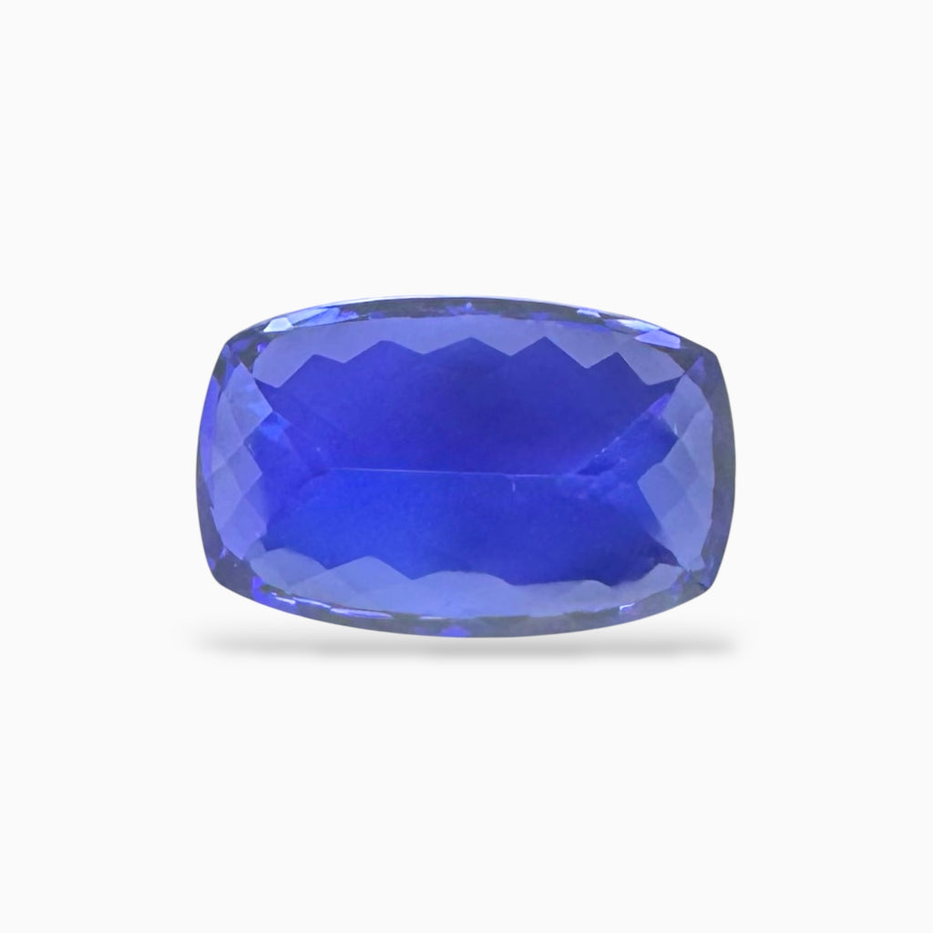 Tanzanite Cushion Stone 8.71 Carats 15 X 9.5 mm