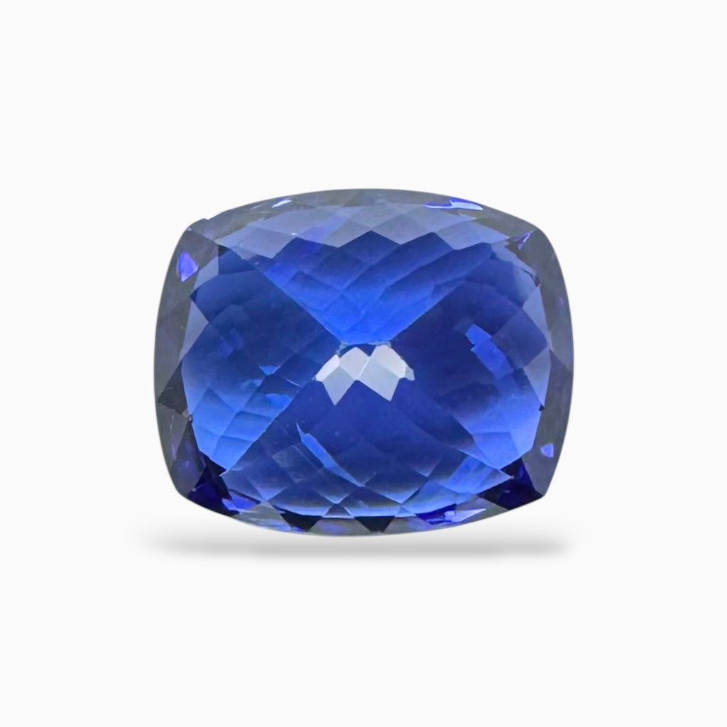 Tanzanite Cusion Stone 7.03 Carats 12.1 X 10.2 mm
