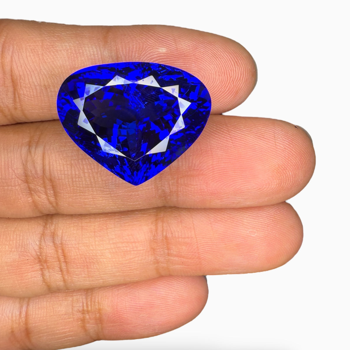 Tanzanite Gemstone Heart 40.10 Carats 24x20 mm From Tanzania