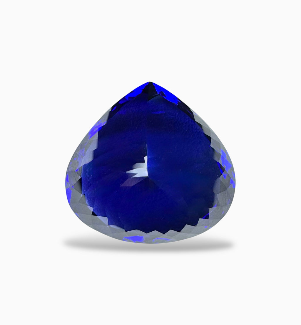 Tanzanite Heart Shape Stone 34.09 Carats 20.3 X 21.2 mm