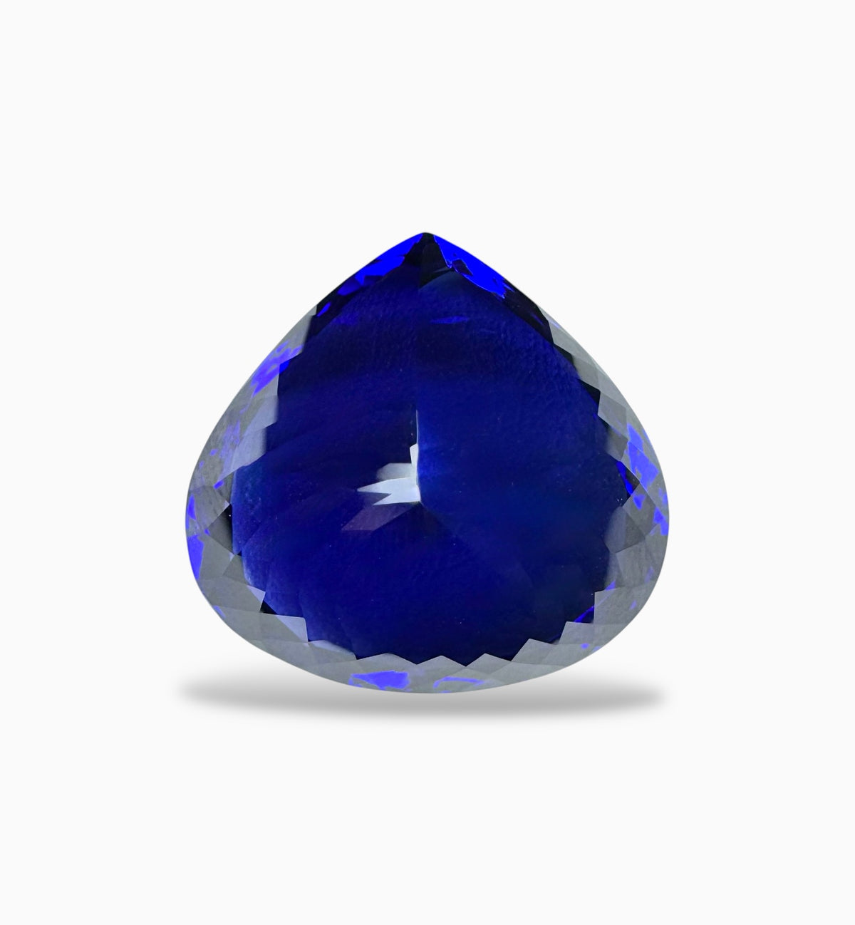 Tanzanite Heart Shape Stone 34.09 Carats 20.3 X 21.2 mm