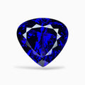 Tanzanite Heart Shape Stone 34.79 Carats 20.9 X 22.1 mm