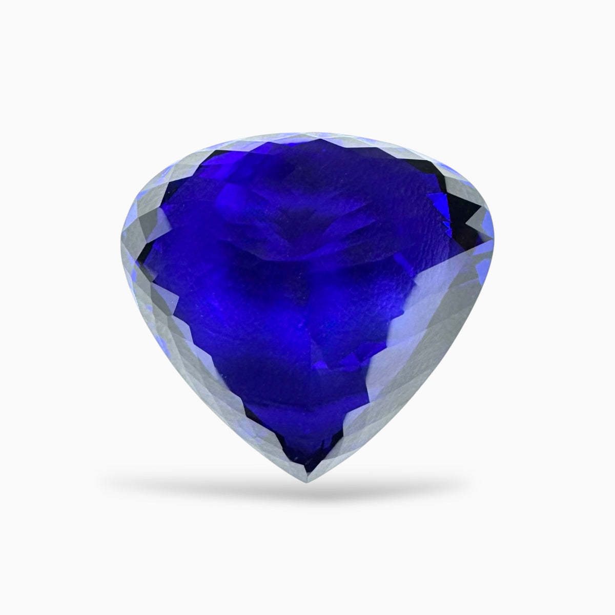 Tanzanite Heart Shape Stone 34.79 Carats 20.9 X 22.1 mm