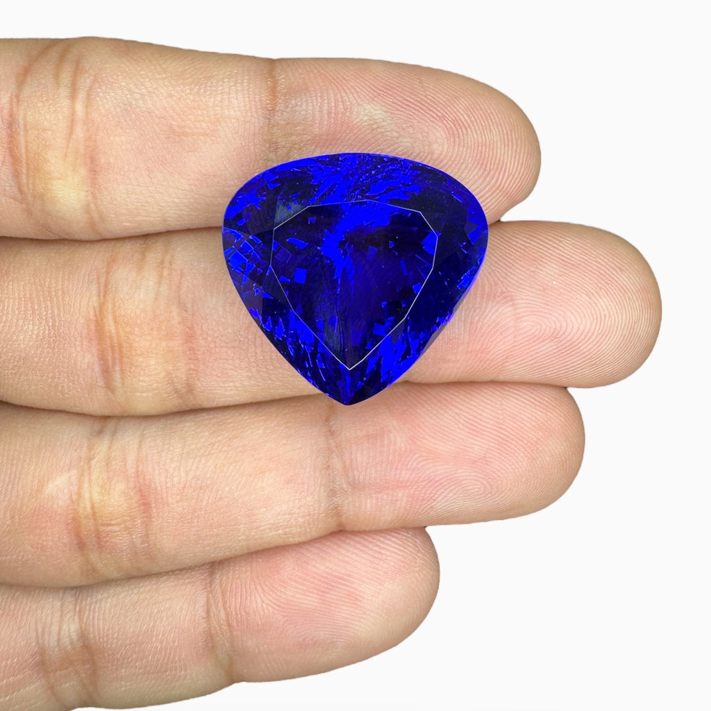 Tanzanite Heart Shape Stone 45.93 Carats 21.9 X 23 mm