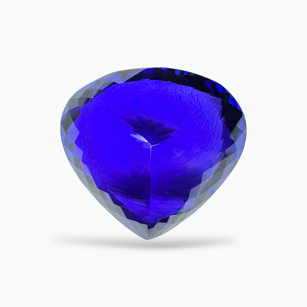 Tanzanite Heart Stone 29.55 Carats 21.6 X 20.2 mm
