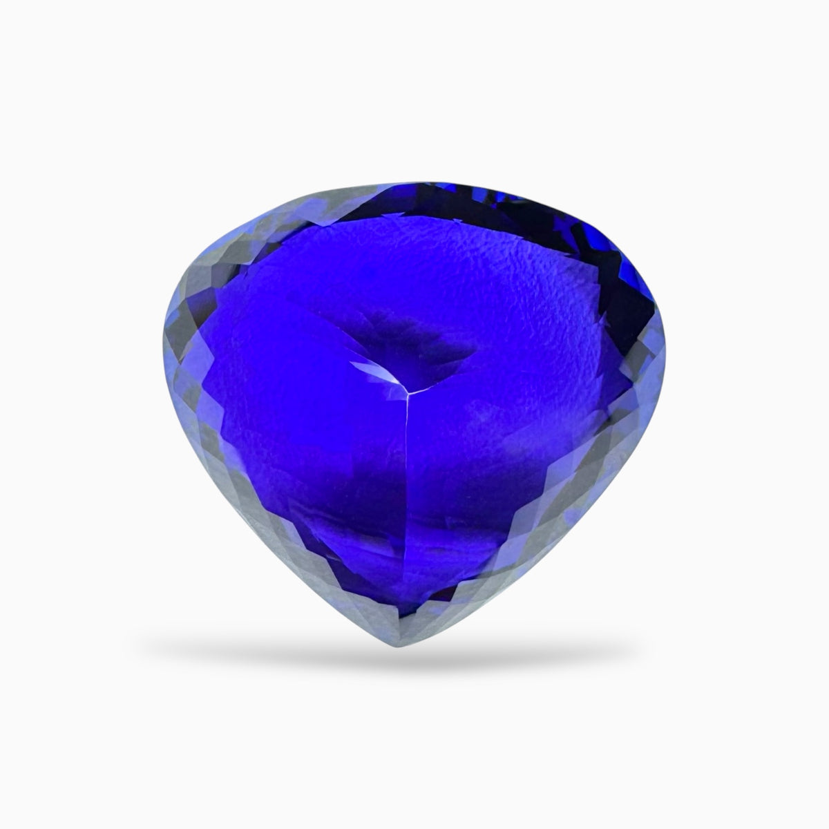 Tanzanite Heart Stone 29.55 Carats 21.6 X 20.2 mm