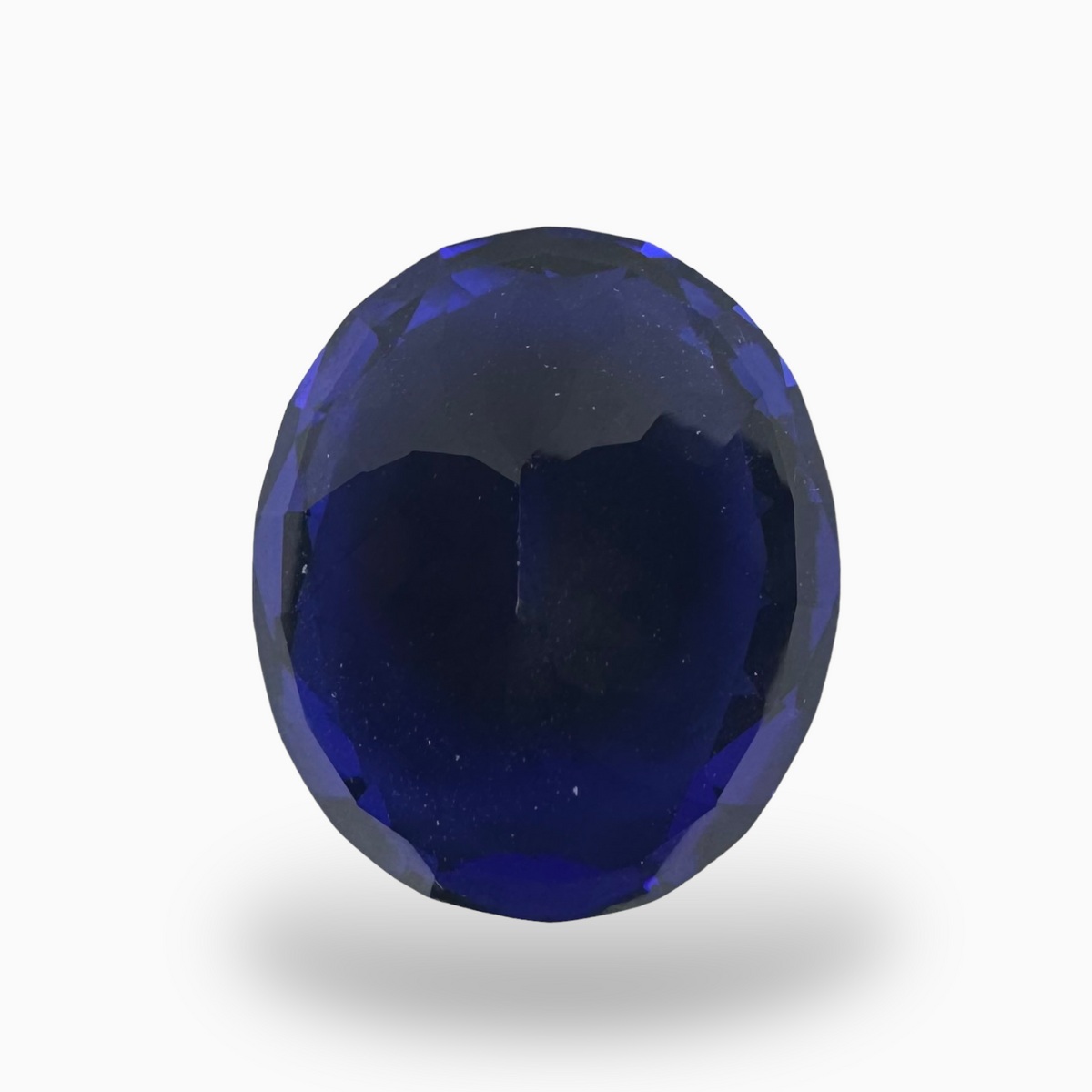 Natural Tanzanite Stone in Oval Shape Oval 13.77 Carats Size 16.7X14.33mm