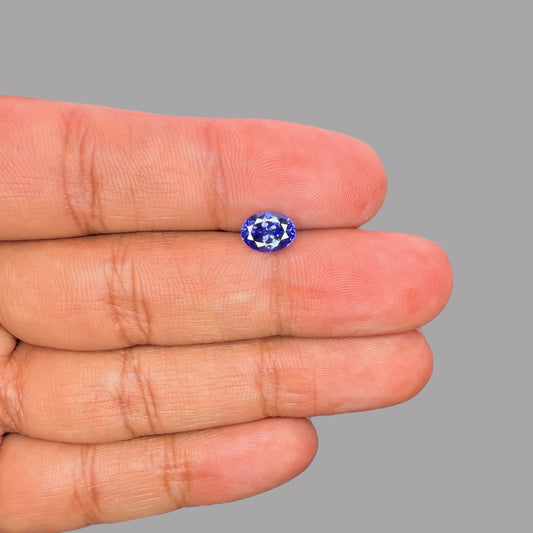 Tanzanite Oval Stone 1.46 Carats 8 X 6 mm
