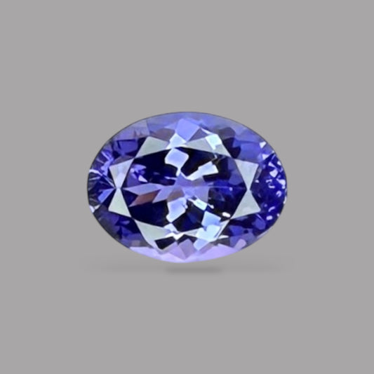 Tanzanite Oval Stone 1.46 Carats 8 X 6 mm