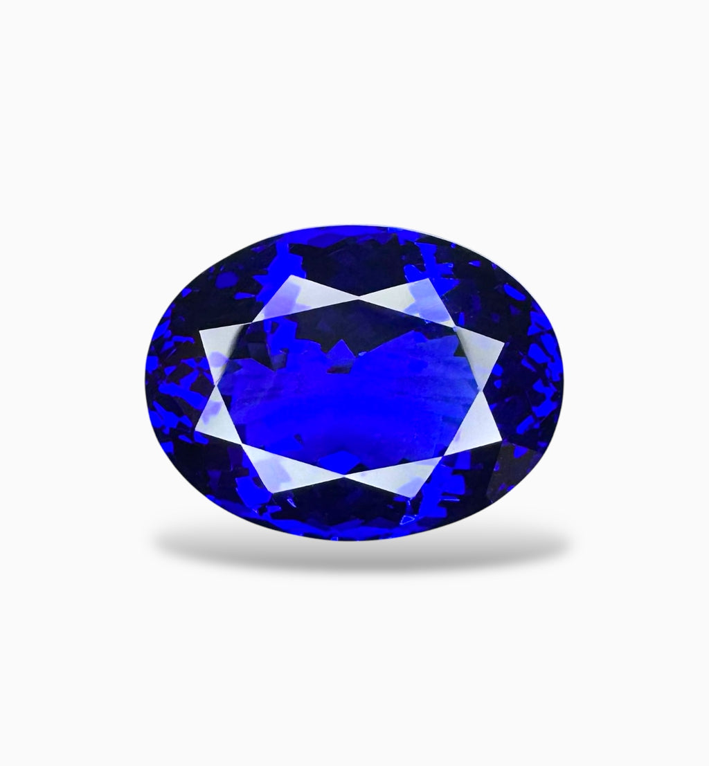Tanzanite Oval Stone 19.35 Carats 19.2 X 14.4 mm