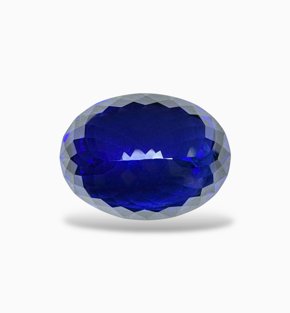 Tanzanite Oval Stone 19.35 Carats 19.2 X 14.4 mm