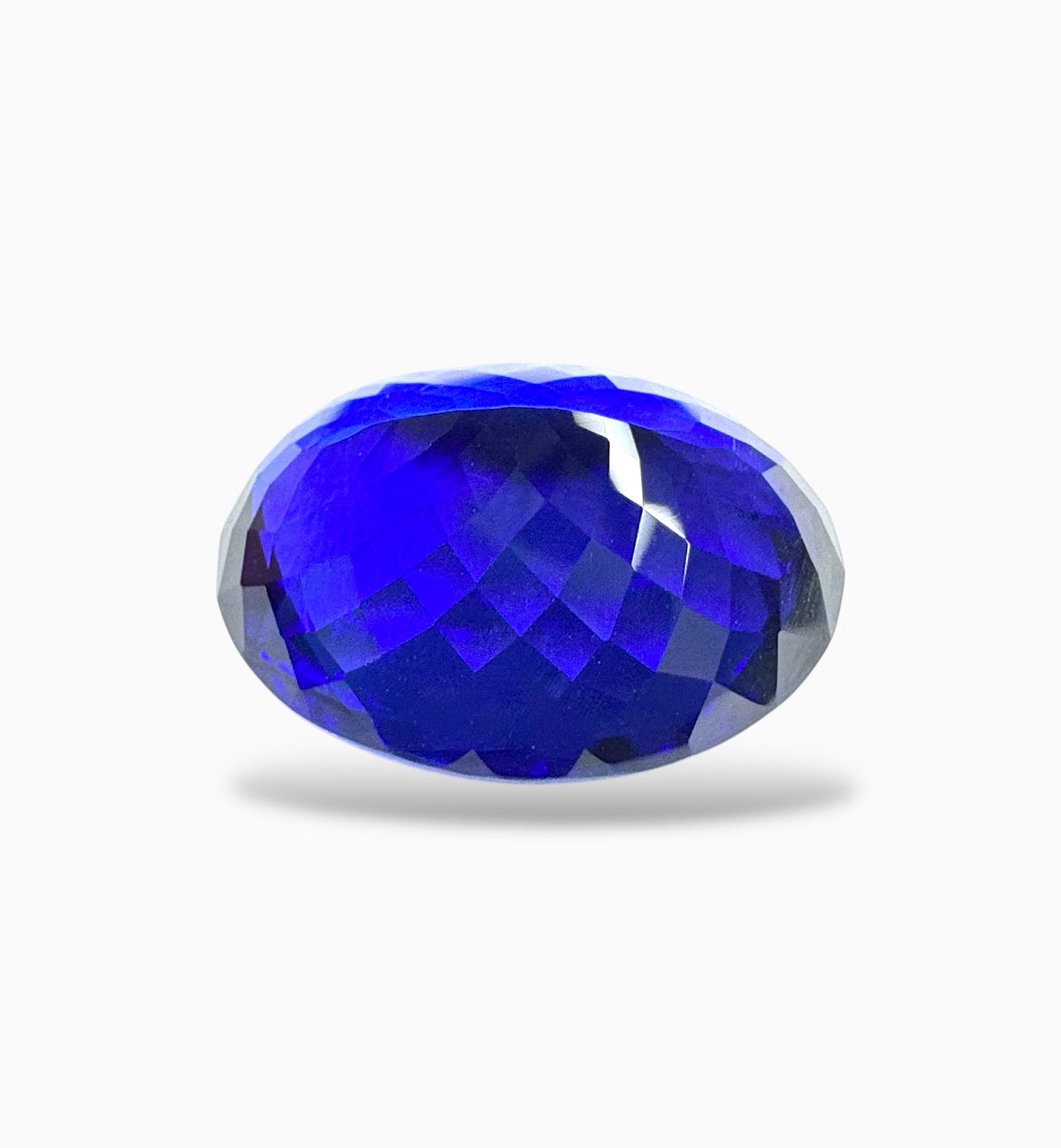 Tanzanite Oval Stone 19.35 Carats 19.2 X 14.4 mm