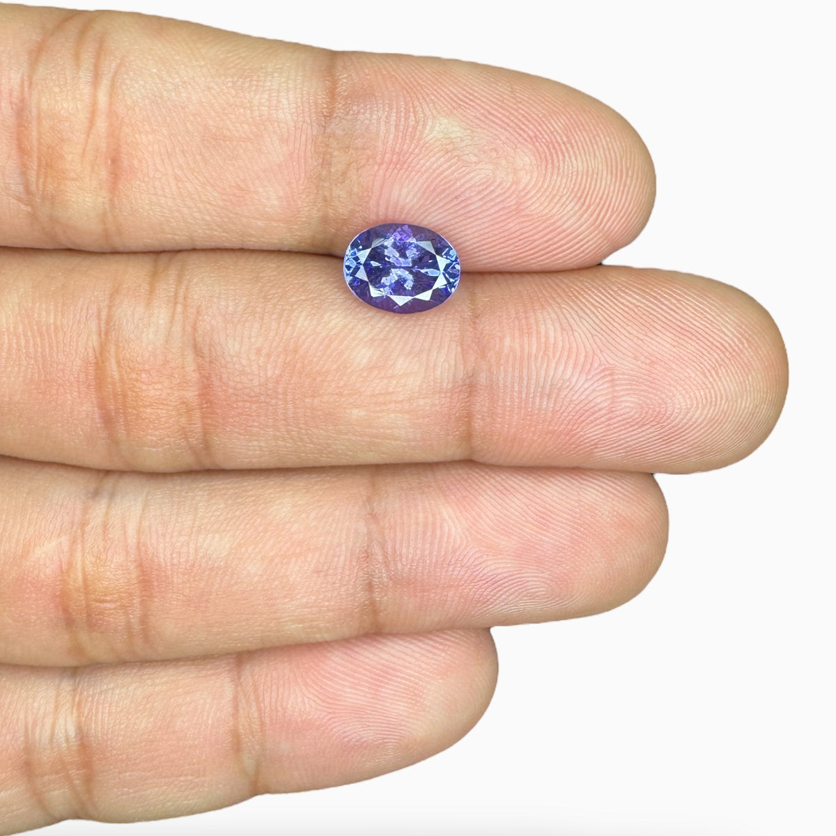 Tanzanite Oval Stone 2.57 Carats 11 X 8 mm