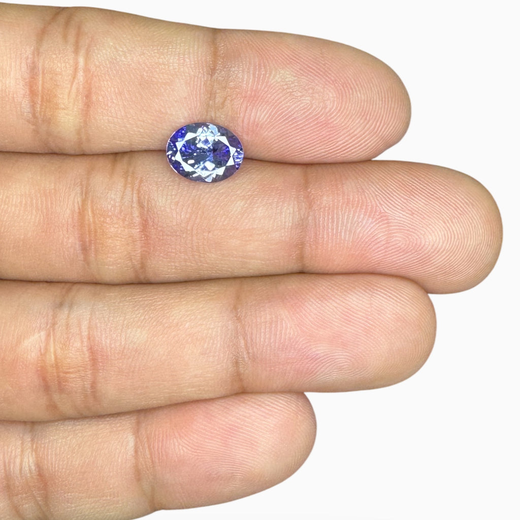Tanzanite Oval Stone 2.26 Carats 10 X 8 mm