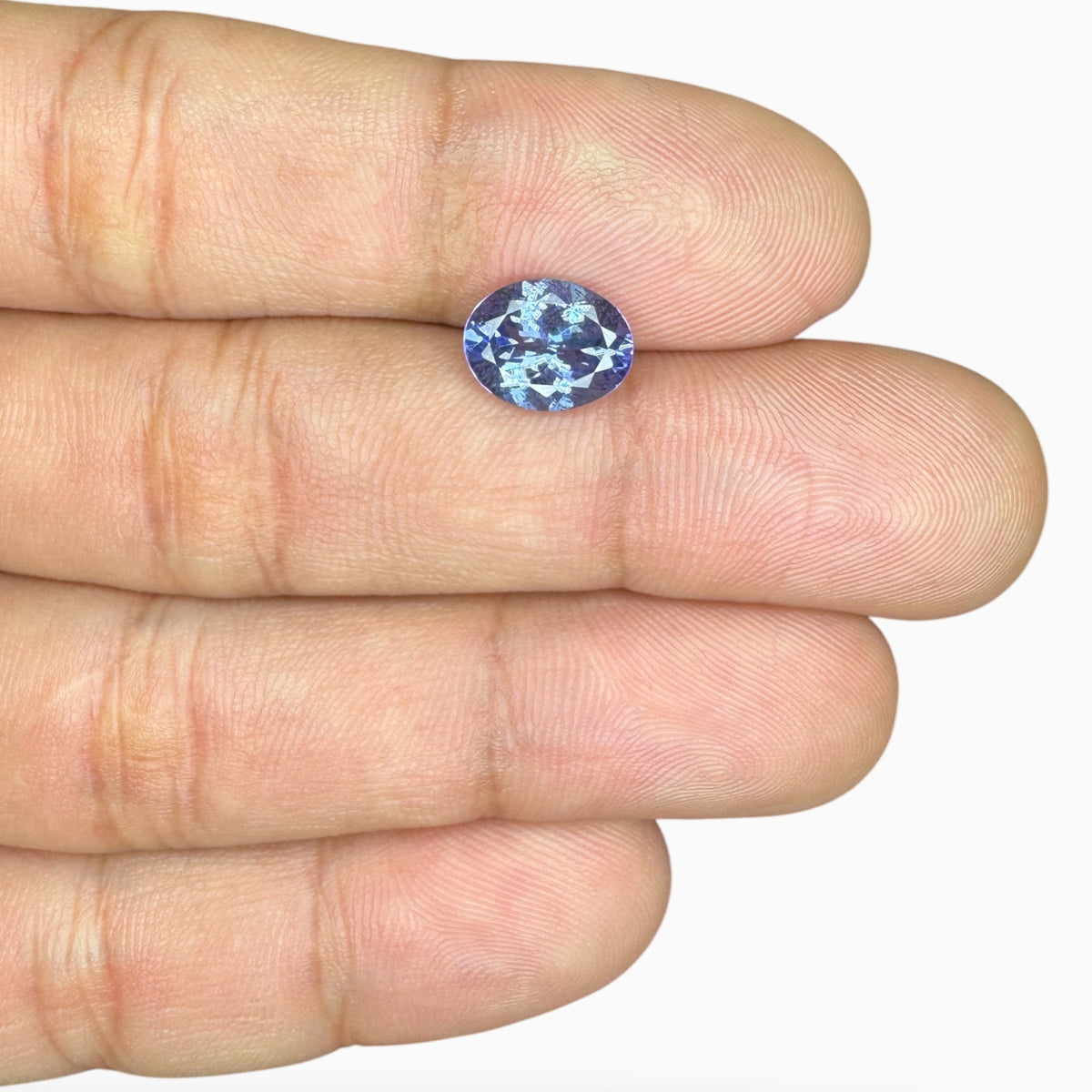 Tanzanite Oval Stone 2.57 Carats 11 X 8 mm