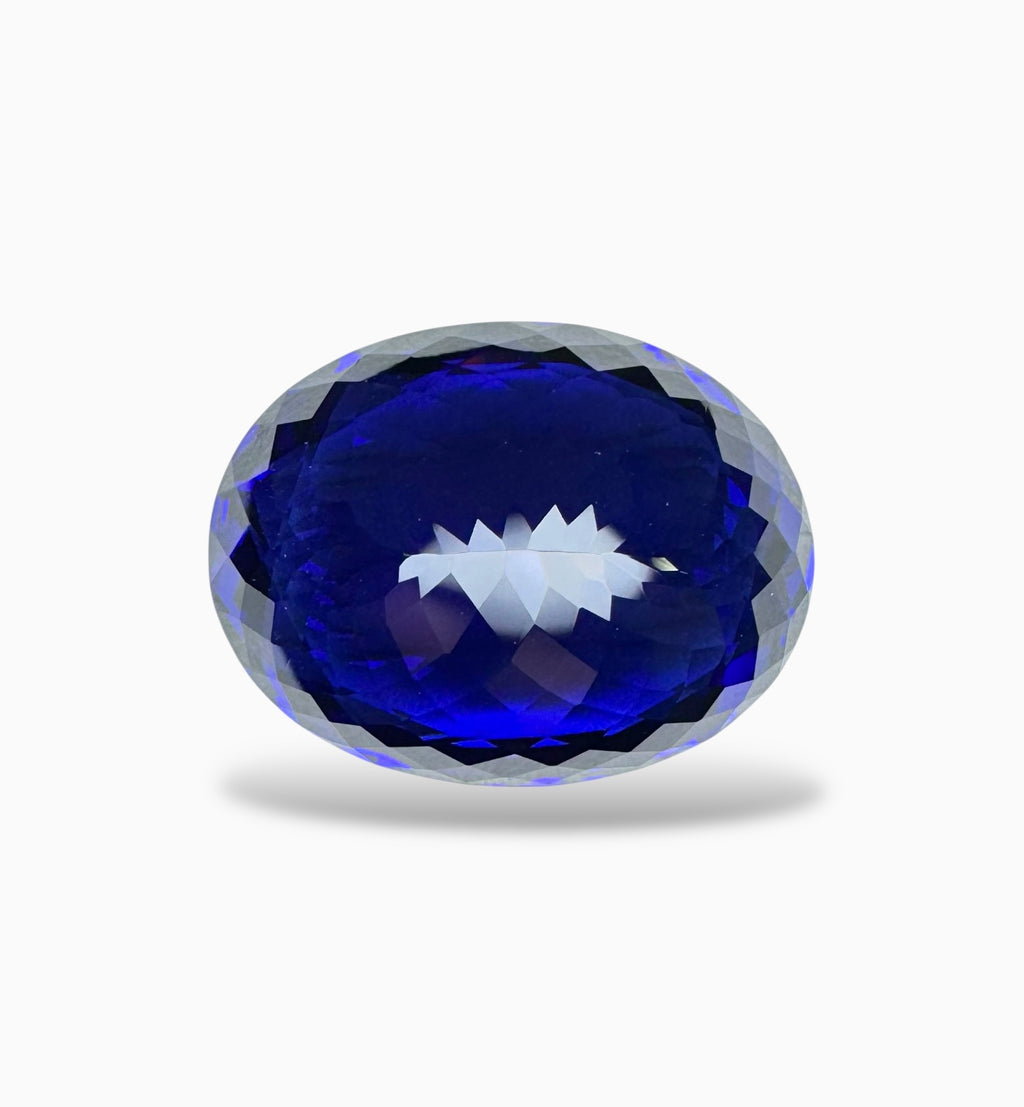 Tanzanite Oval Stone 23.45 Carats 20.4 X 15.7 mm