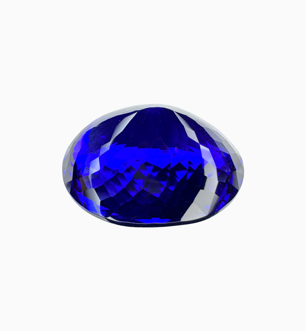Tanzanite Oval Stone 33.48 Carats 22.3 X 17.6 mm