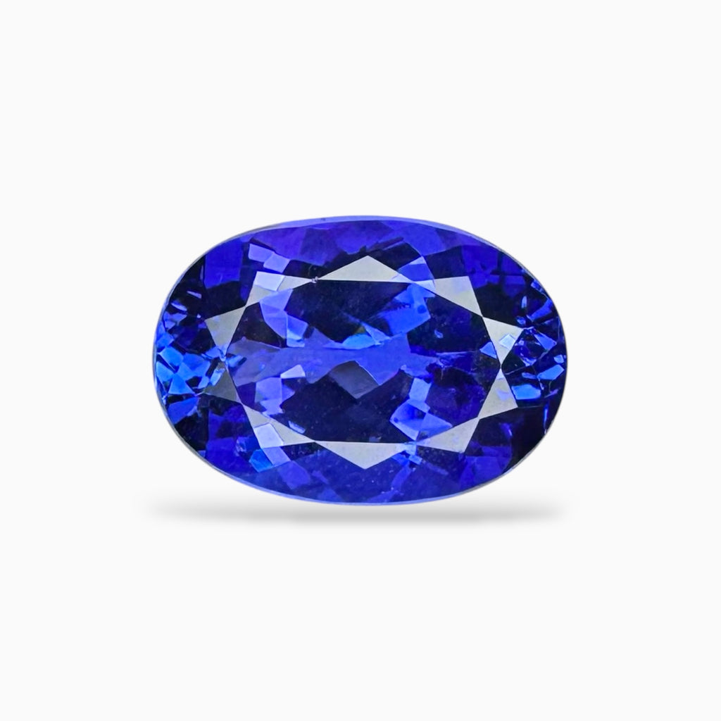 Tanzanite Oval Stone 5.37 Carats 13 X 9 mm