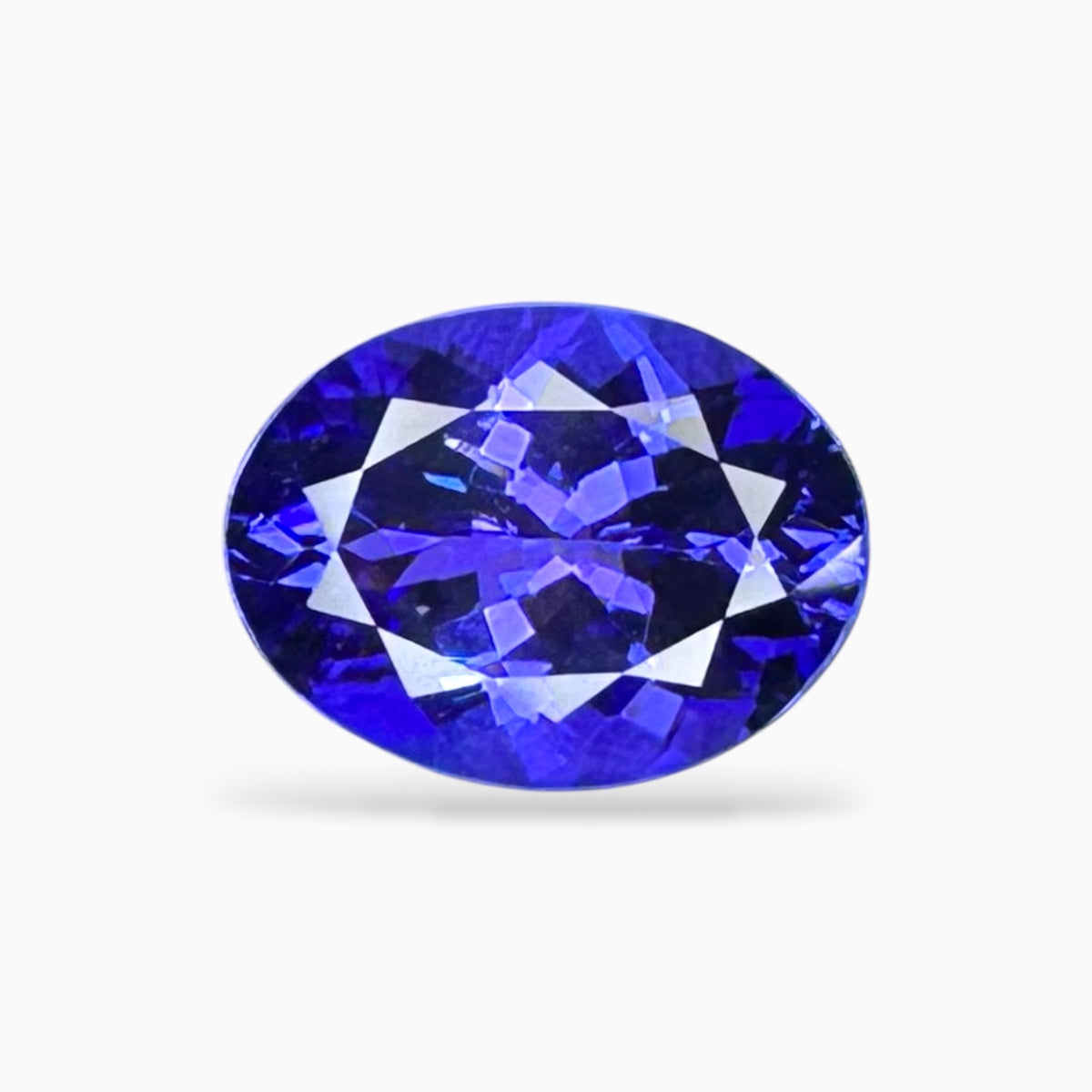 Tanzanite Oval Stone 5.75 Carats 13.3 X 10.1 mm