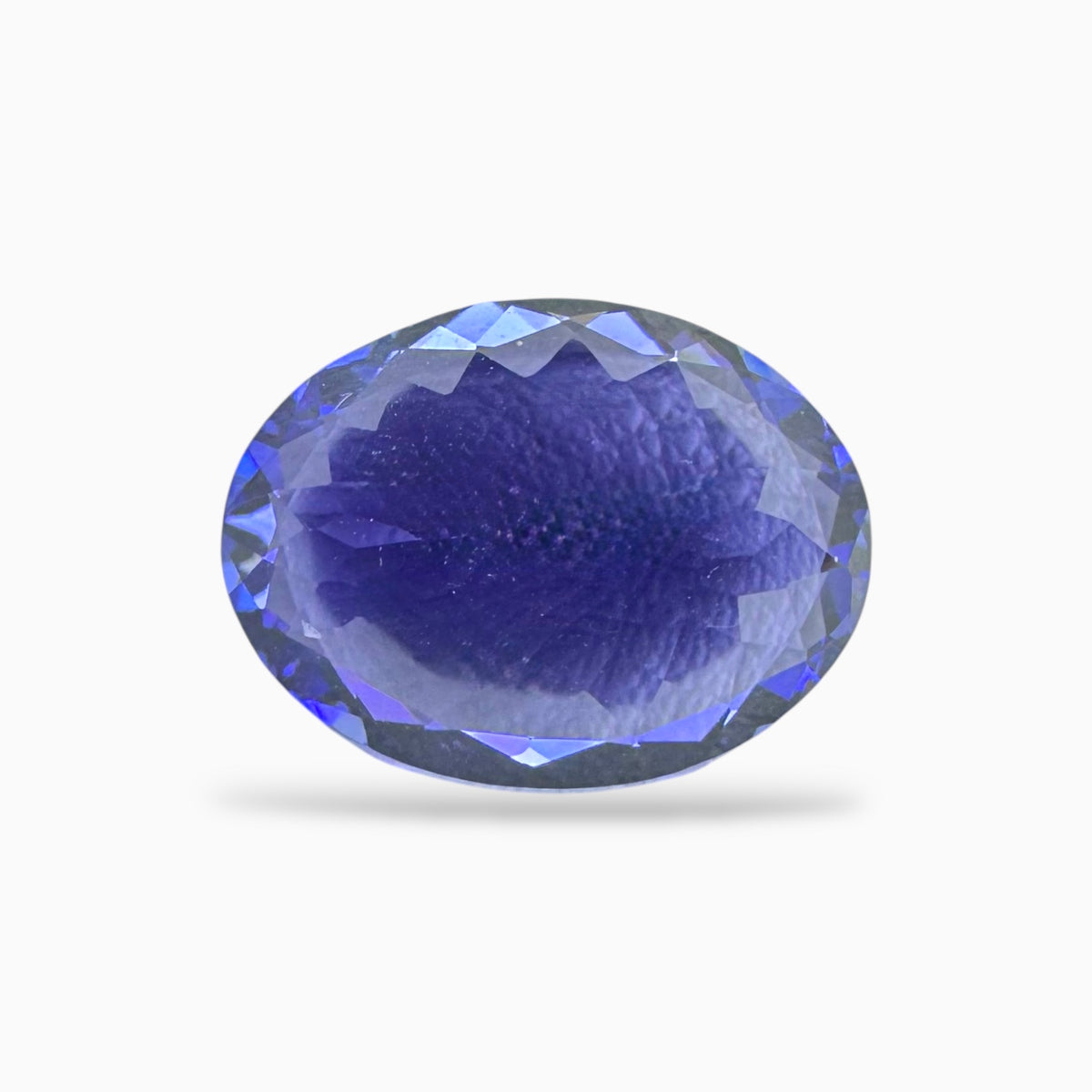 Tanzanite Oval Stone 5.75 Carats 13.3 X 10.1 mm