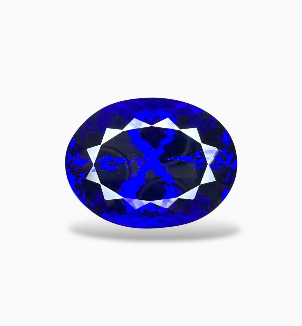 Tanzanite Oval Stone 50.32 Carats 26.3 X 20 mm