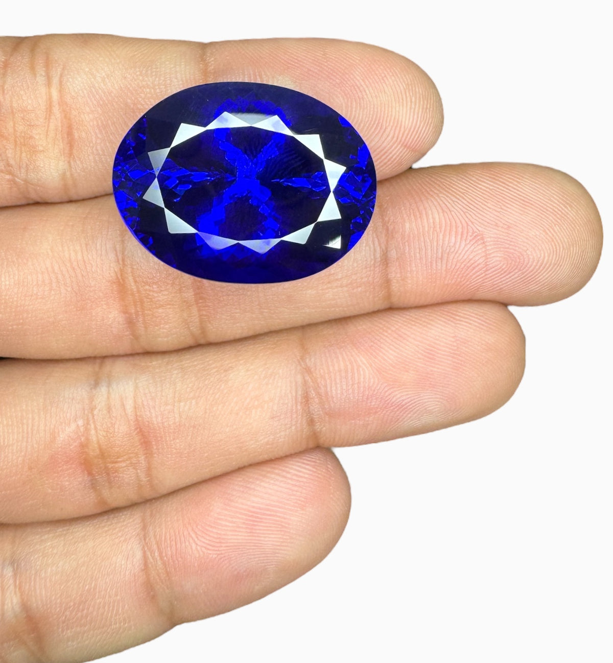 Tanzanite Oval Stone 50.32 Carats 26.3 X 20 mm
