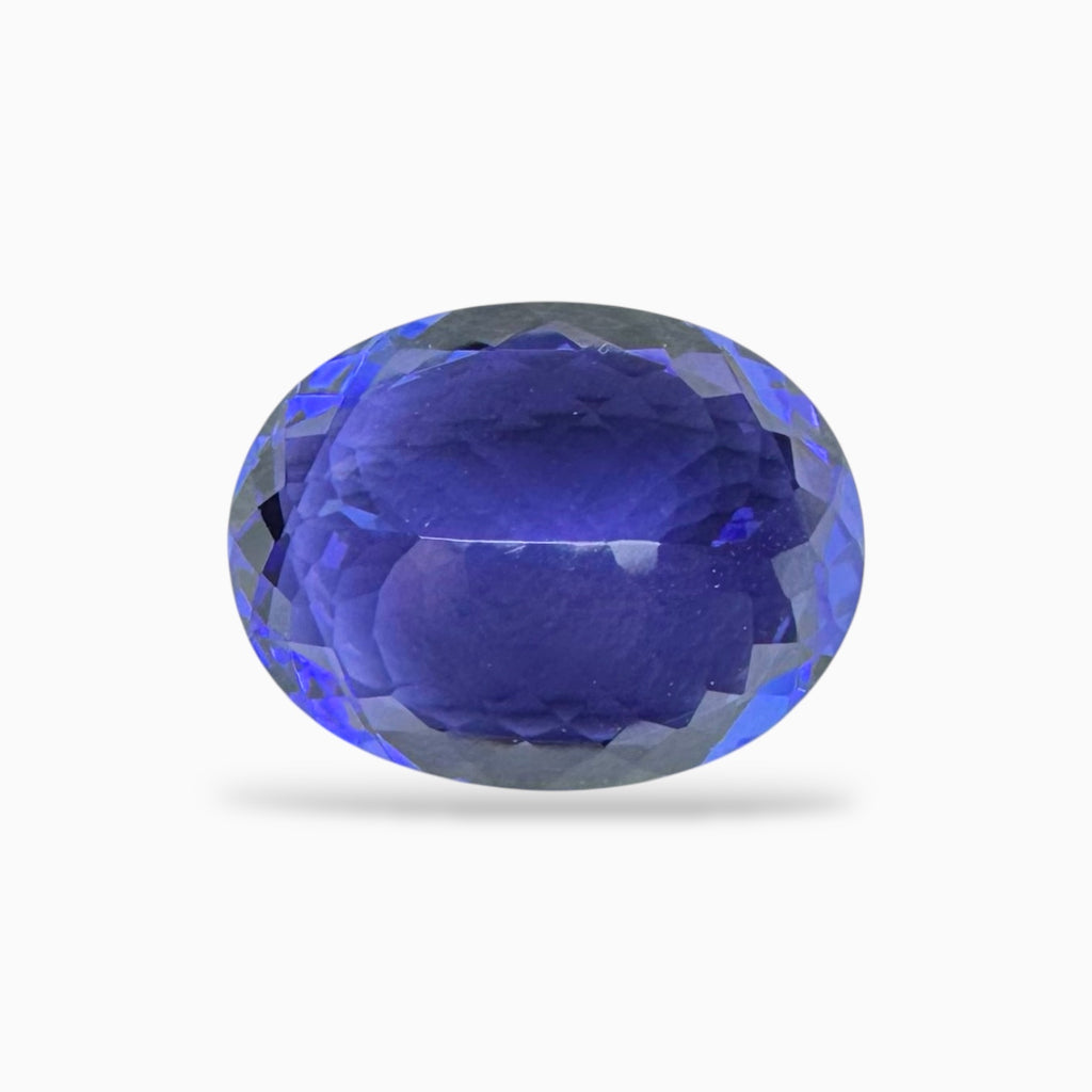 Tanzanite Oval Stone 6.37 Carats 13.6 X 10.6 mm