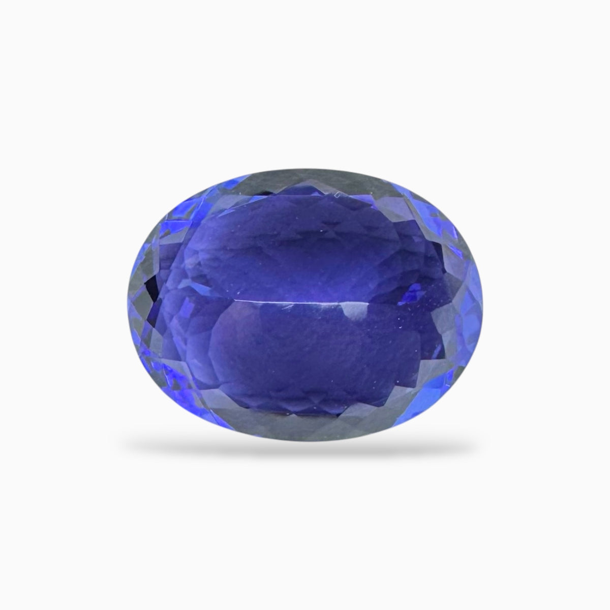 Tanzanite Oval Stone 6.37 Carats 13.6 X 10.6 mm