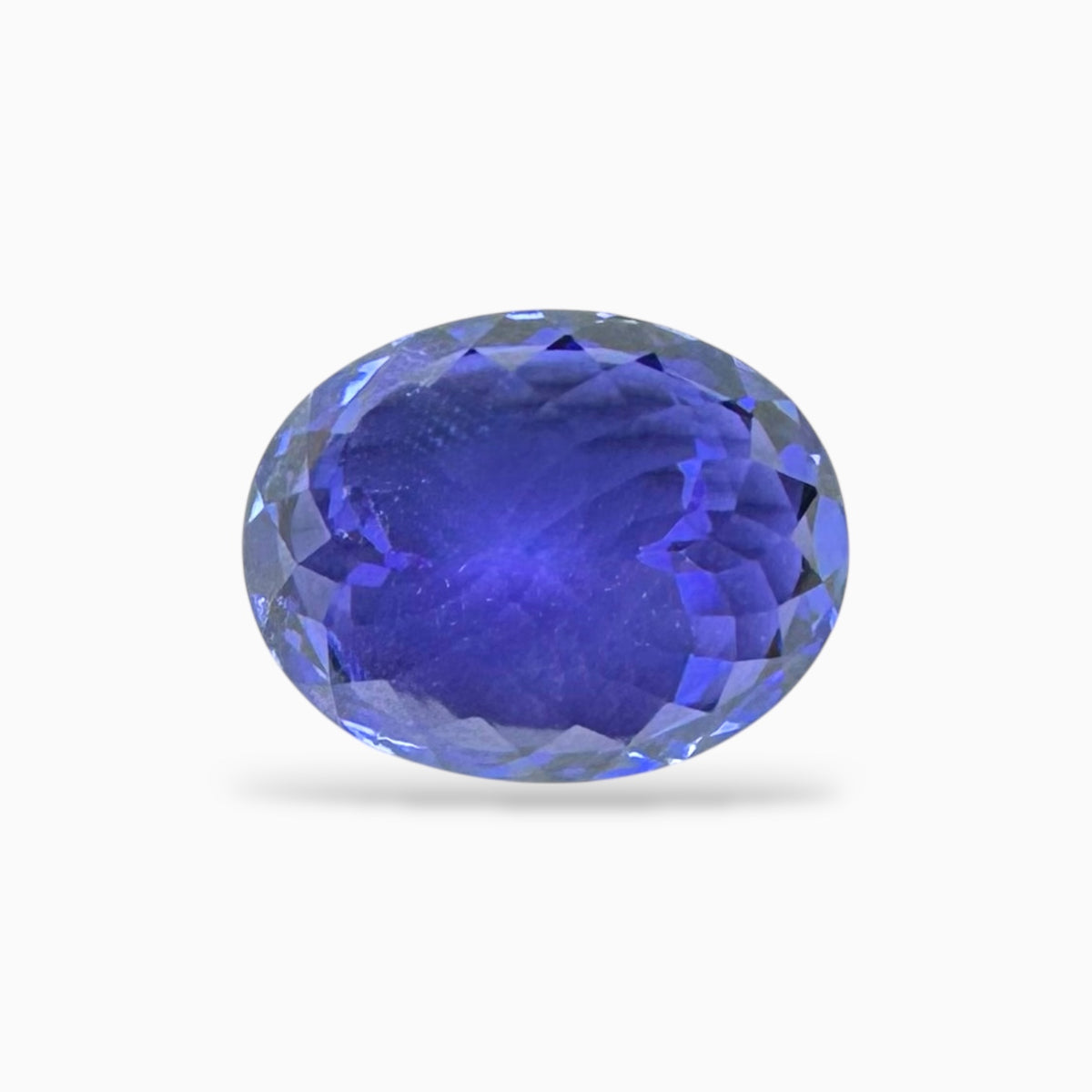 Tanzanite Oval Stone 6.44 Carats 13 X 10.1 mm