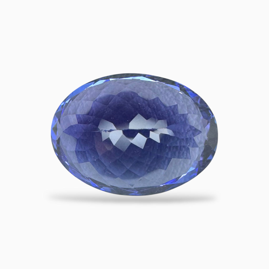 Tanzanite Oval Stone 6.45 Carats 13.2 X 9.8 mm