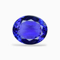 Tanzanite Oval Stone 7.26 Carats 13.2 X 11.2 mm