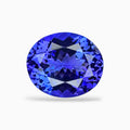 Tanzanite Oval Stone 7.41 Carats 12.9 X 11 mm