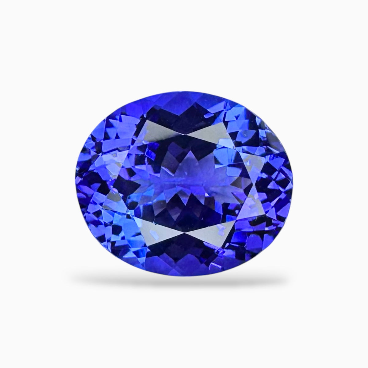 Tanzanite Oval Stone 7.41 Carats 12.9 X 11 mm