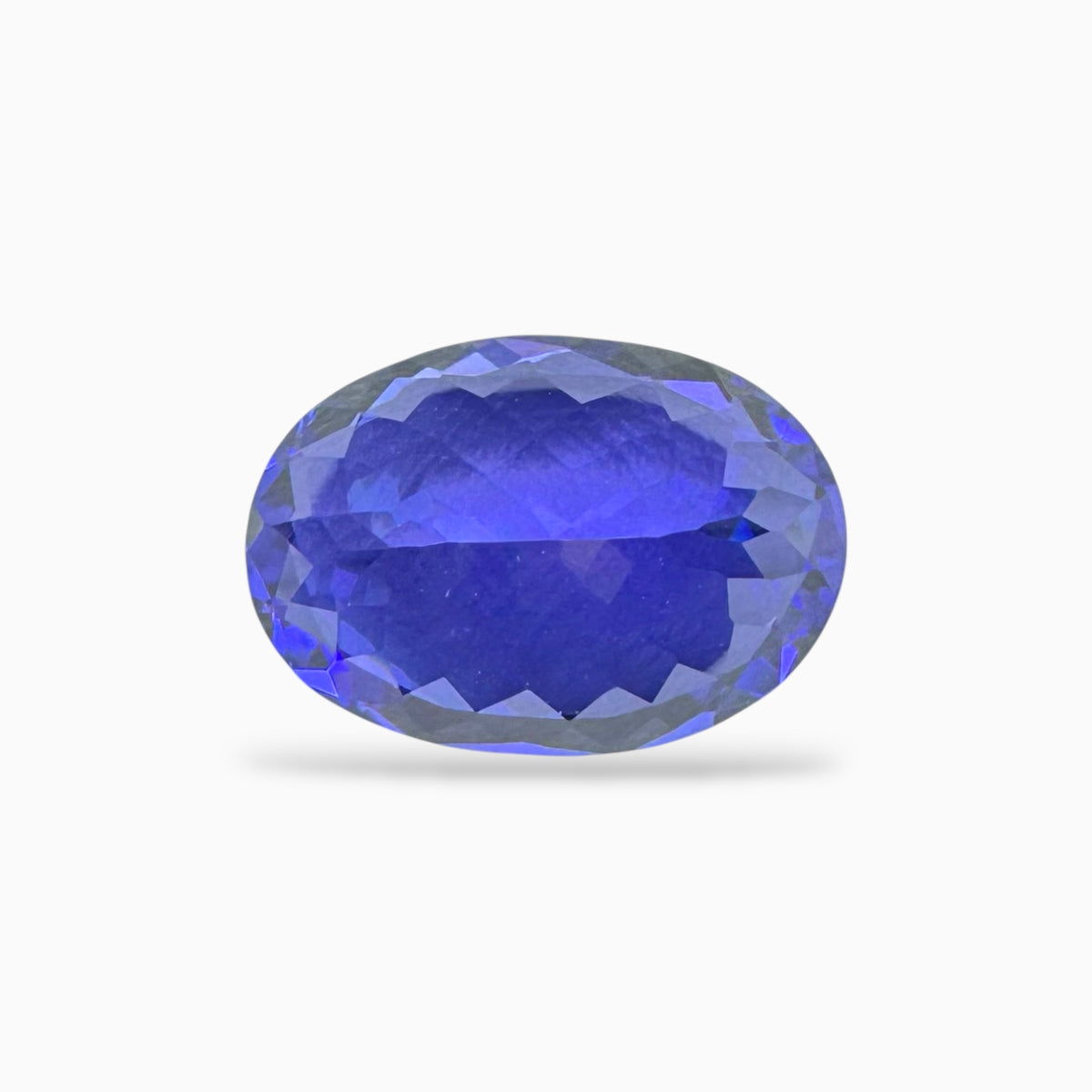 Tanzanite Oval Stone 8.35 Carats 15.2 X 10.8 mm