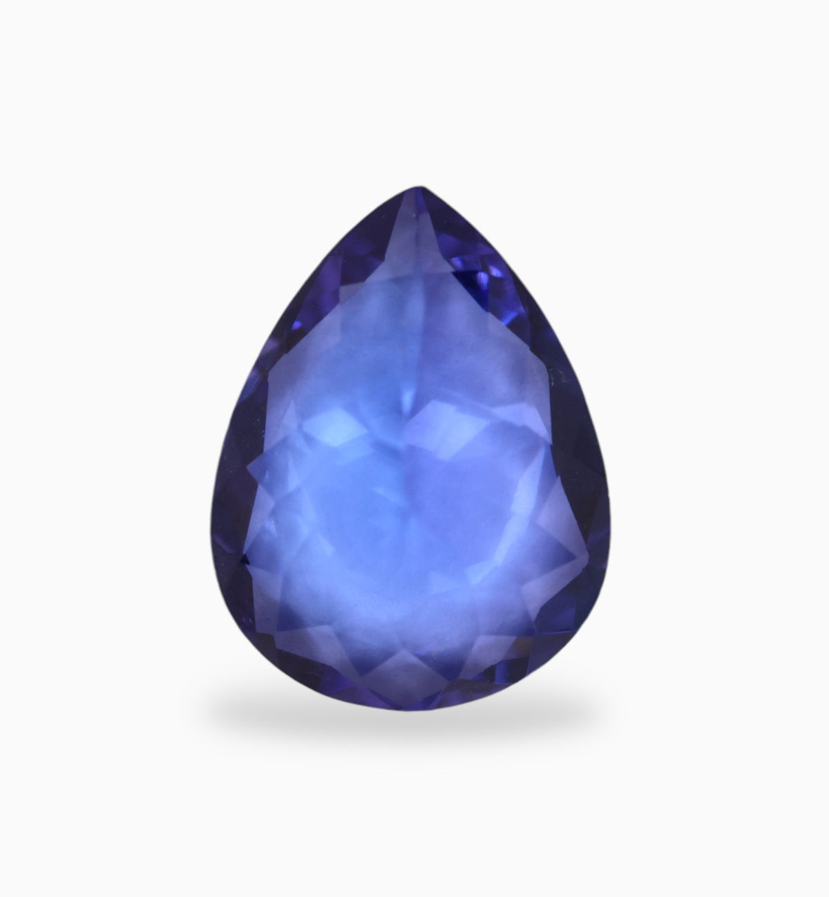Natural Tanzanite Stone in Pear Shape 1.60 Carats Size 9x7mm
