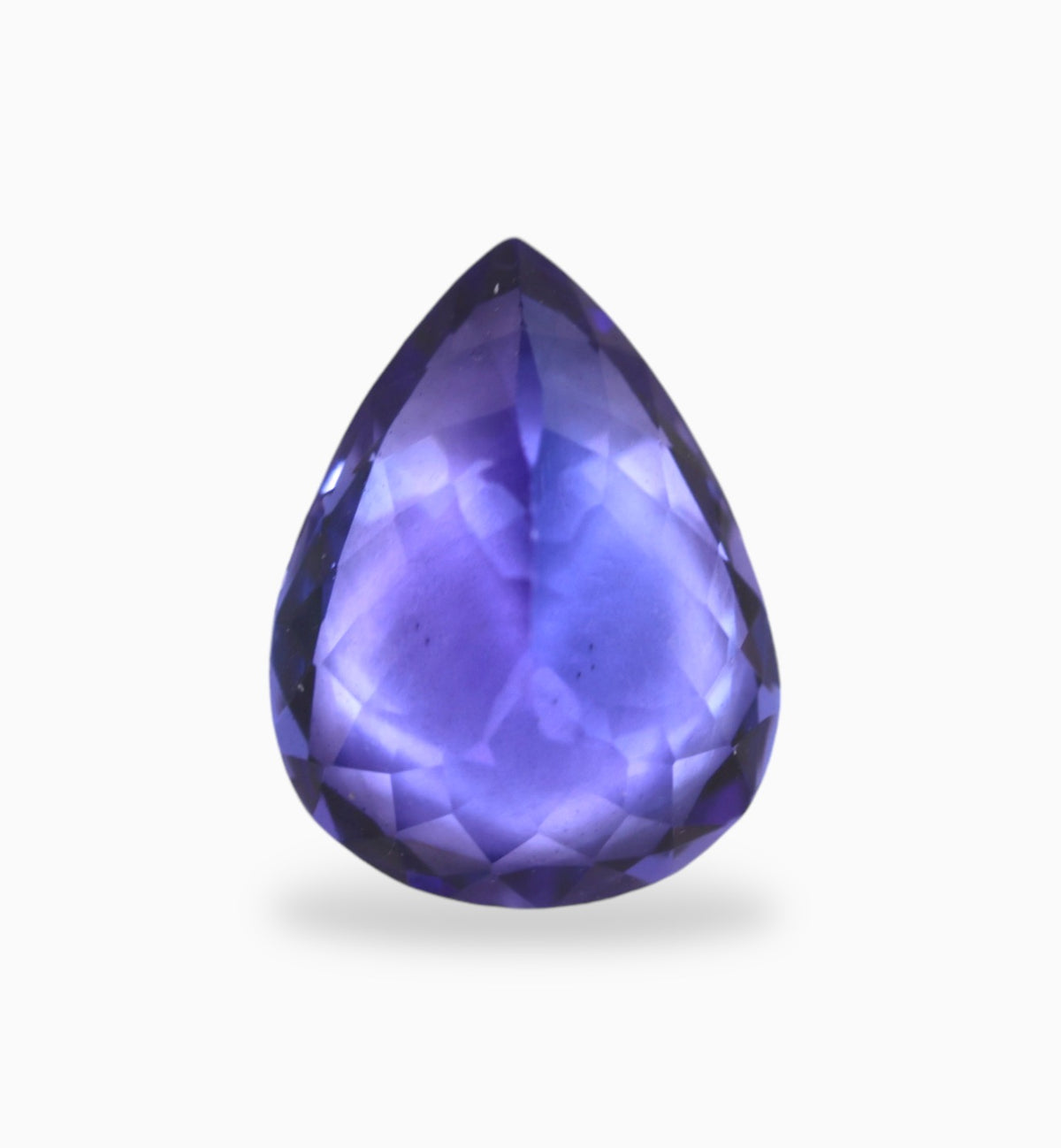 Natural Tanzanite Stone in Pear Shape 1.62 Carats Size 9x6.8mm