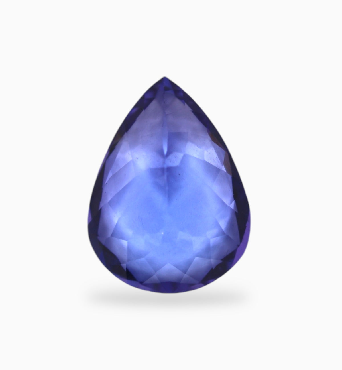 Natural Tanzanite Stone in Pear Shape 1.63 Carats Size 9x6.8mm