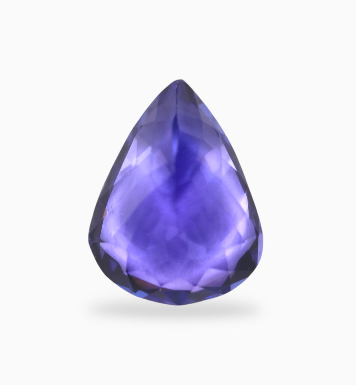 Natural Tanzanite Stone in Pear Shape 1.73 Carats Size 9x7mm