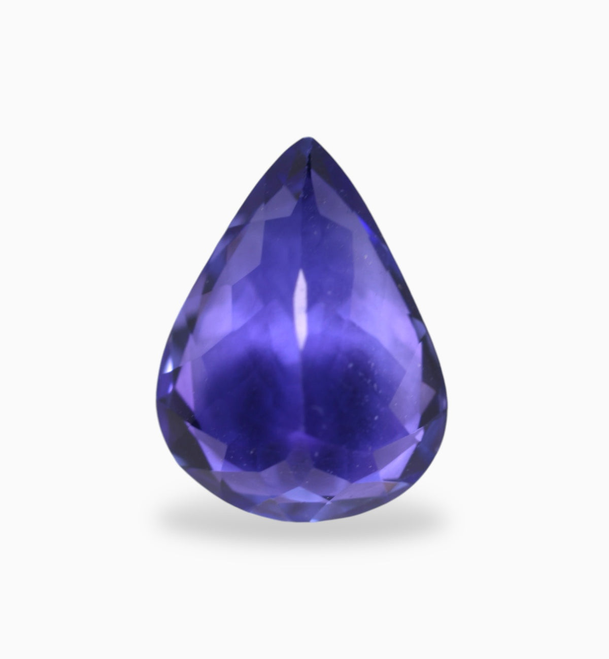Natural Tanzanite Stone in Pear Shape 1.75 Carats Size 6.8x9mm