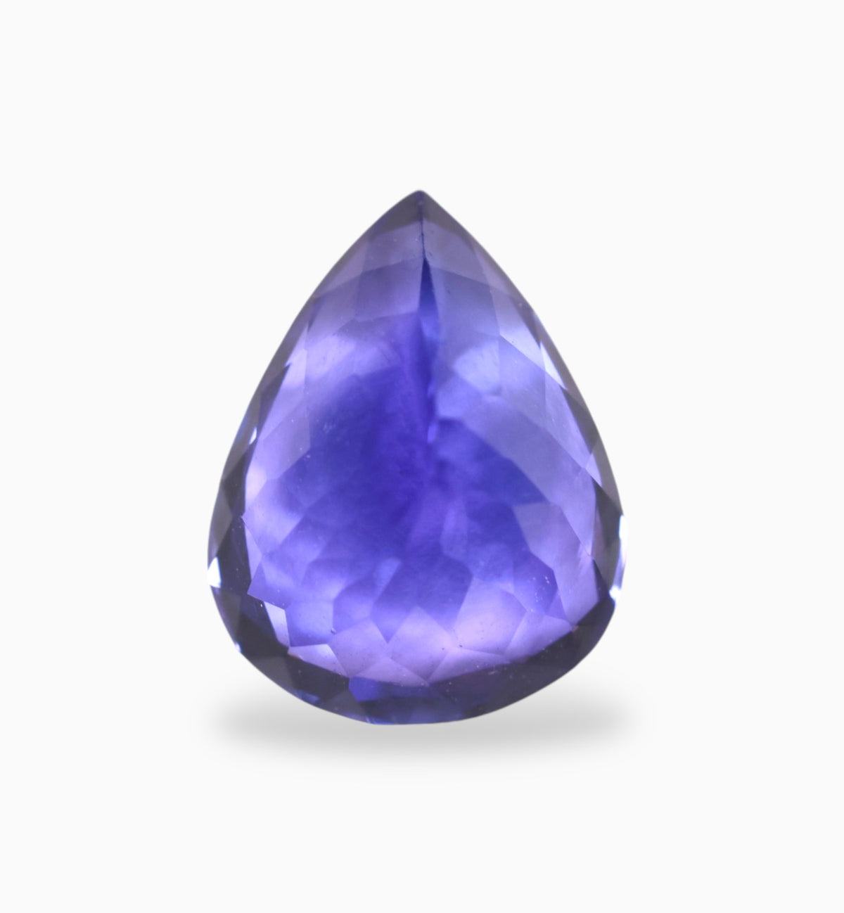 Natural Tanzanite Stone in Pear Shape 2.07 Carats Size 9x7mm