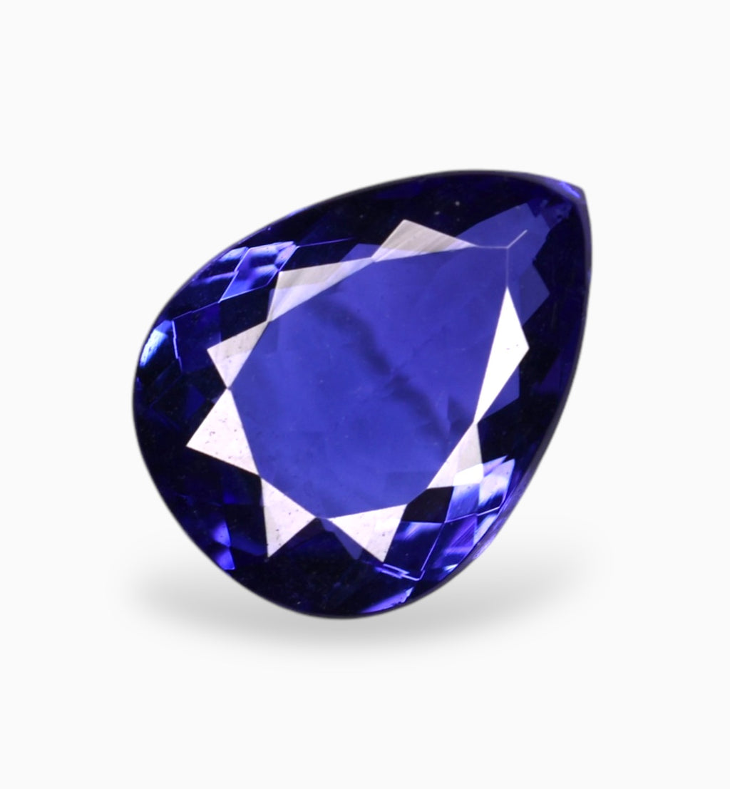 Natural Tanzanite Stone in Pear Shape 1.90 Carats Size 9.2x7mm