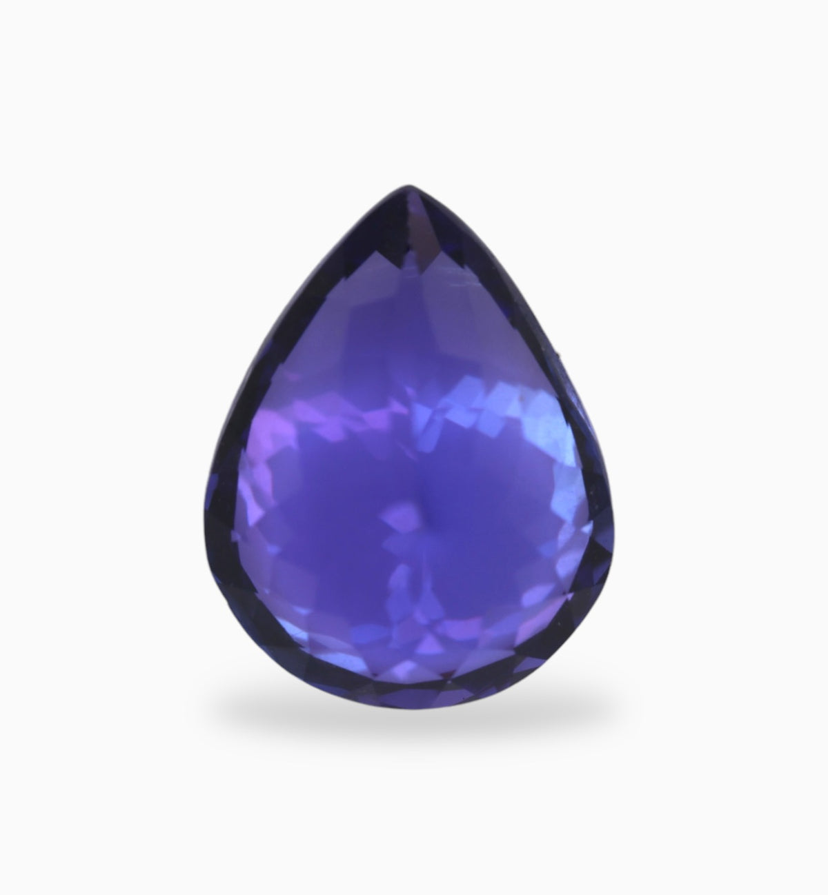 Natural Tanzanite Stone in Pear Shape 2.80 Carats Size 10x7.9mm