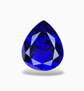 Tanzanite Pear Stone 15.32 Carats 17.7 X 14.9 mm From Tanzania