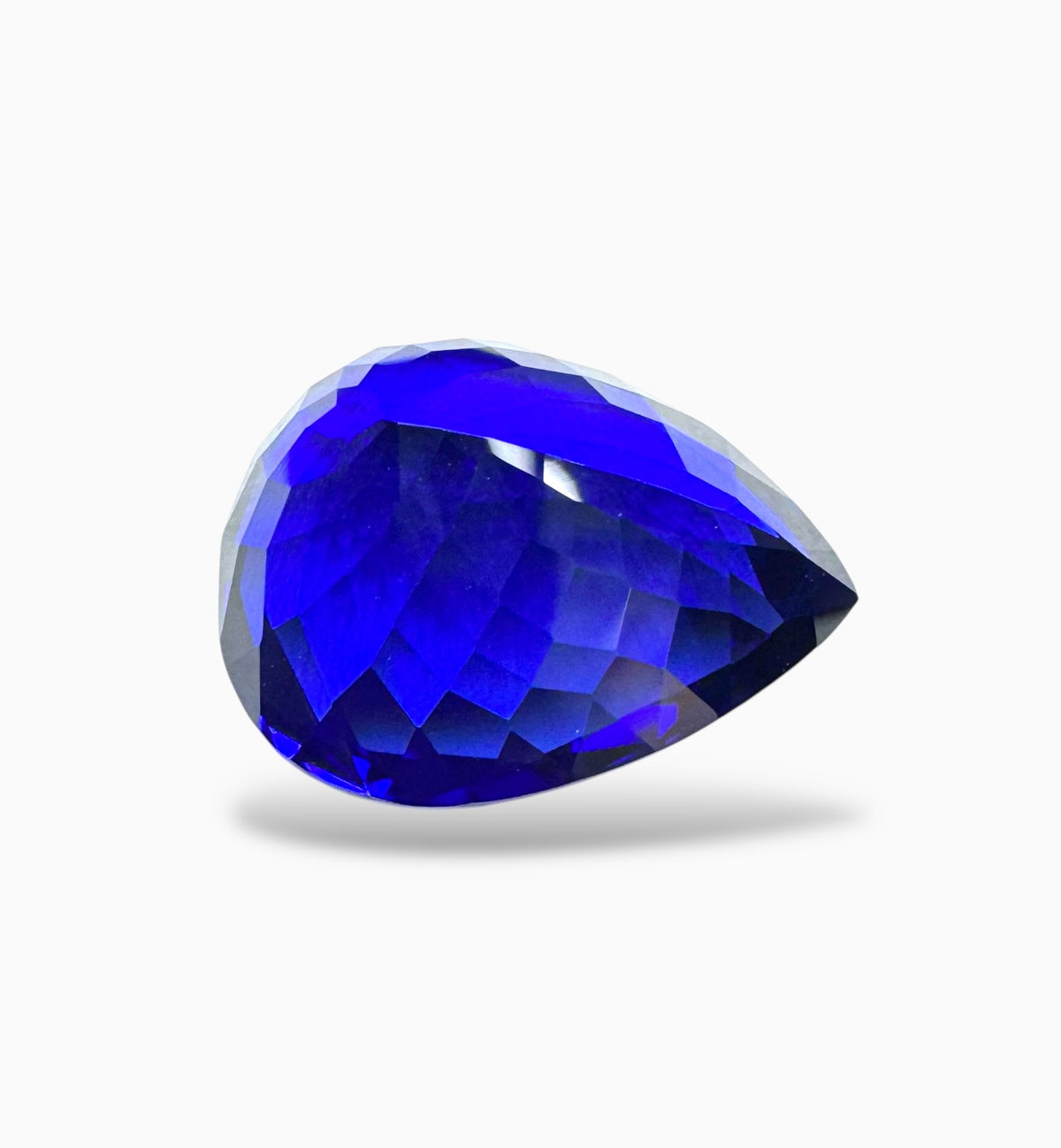 Tanzanite Pear Stone 15.32 Carats 17.7 X 14.9 mm From Tanzania