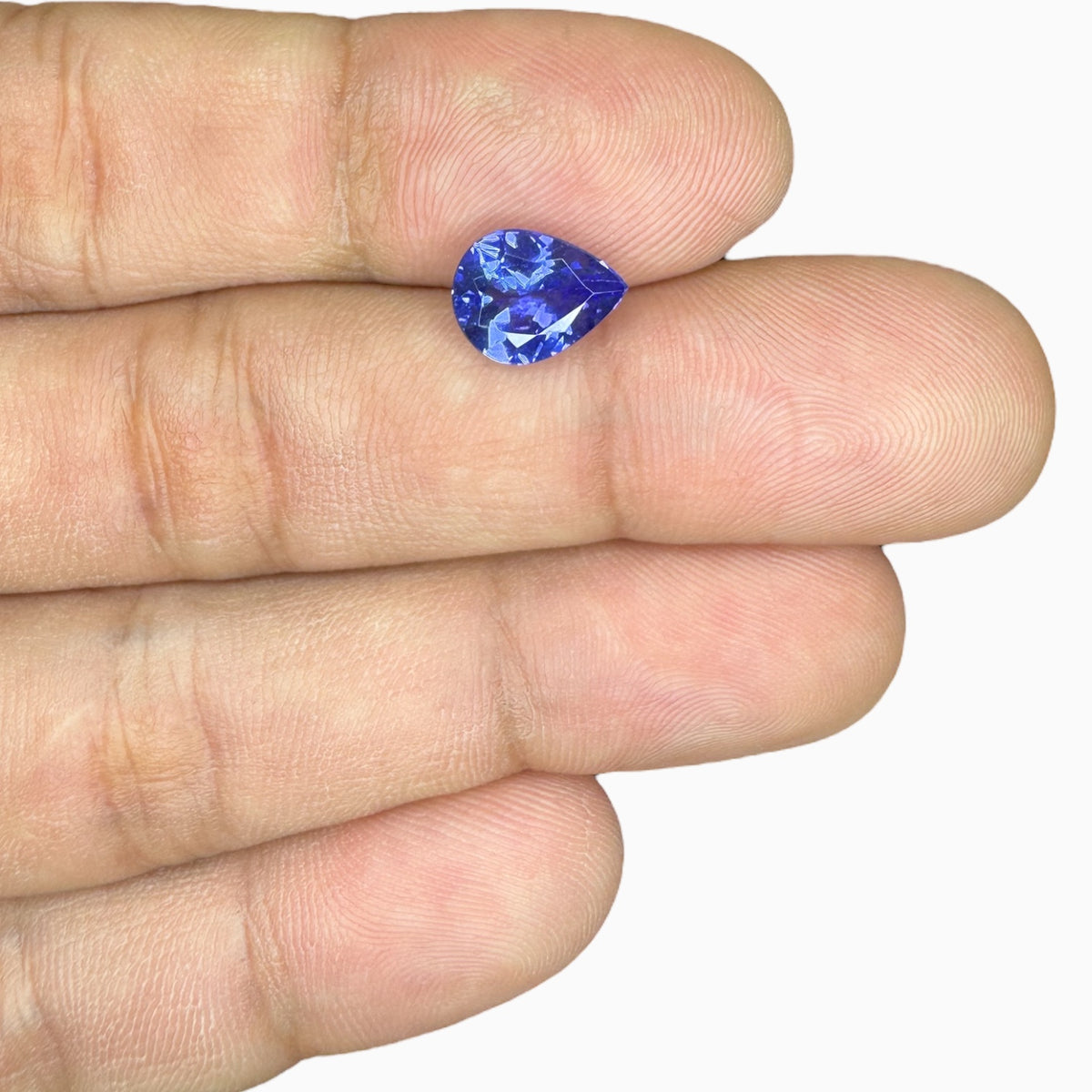 Tanzanite Pear Stone 2.45 Carats 10 X 8 mm