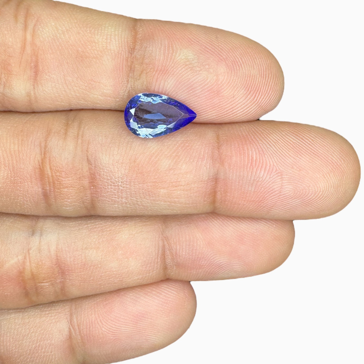 Tanzanite Pear Stone 2.47 Carats 12 X 7.4 mm