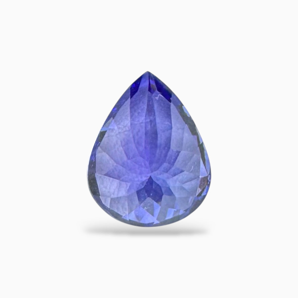 Tanzanite Pear Stone 3.06 Carats 10 X 8 mm