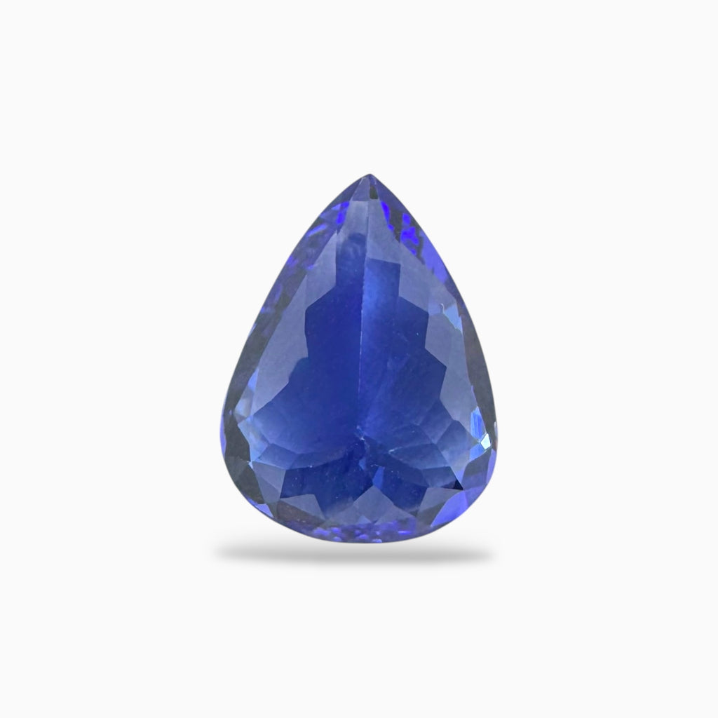 Tanzanite Pear Stone 8.64 Carats 15.7 X 11.9 mm